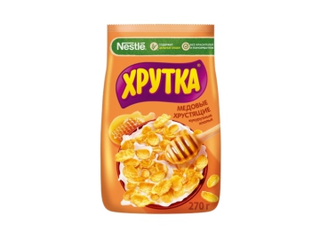 Колечки Nestle Хрутка шоколадные 210 г из каталога Корона