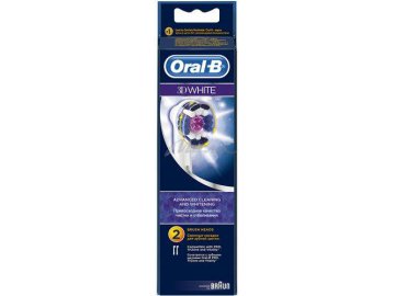 Насадки для электрической зубной щетки ORAL-B 3D White отбеливающие, 2 шт