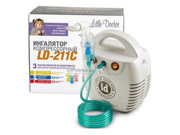 Ингалятор компрессорный LITTLE DOCTOR белый LD-211C