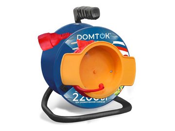 Удлинитель на катушке DOMTOK U2430