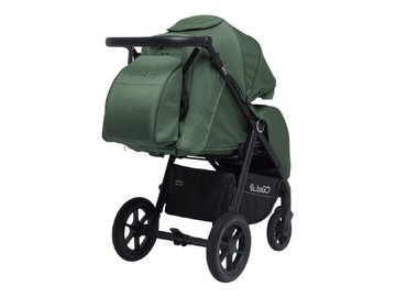 Коляска детская прогулочная BubaGo BASS BG 130-2 (зеленый)