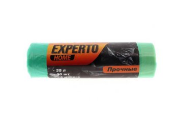 Мешки для мусора с затяжками EXPERTO 35 л, 30 шт