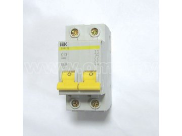 Выключатель автоматический IEK ВА47-29 2P C 63А 4,5кА