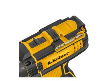 Дрель-шуруповерт Kolner KCD 18LC (с 2-мя АКБ, кейс) в Мозыре 5 элемент