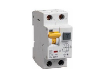 Дифавтомат (АВДТ) IEK АВДТ 32 1P+N C25 30мА тип A