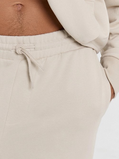 Комплект мужской (худи, брюки) в холодном бежевом цвете, фото 10 из 11