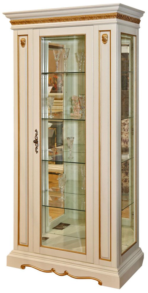 Шкаф с витриной «Милана 8» П4.265.0.08(265.08), фото 1 из 3