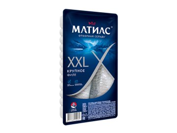 Филе сельди Матиас XXL крупное в масле 300 г