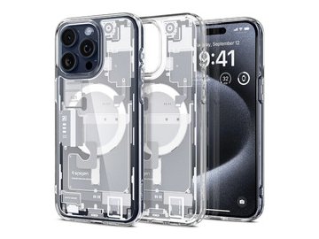 Чехол для телефона Spigen Ultra Hybrid Zero One (MagFit) для iPhone 15 Pro ACS07036 (белый/разноцветный)