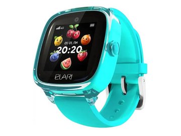 Детские умные часы Elari KidPhone Fresh 4G KP-4G-F-GR (бирюзовый) в Светлогорске 5 элемент