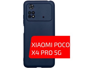 Volare Rosso Matt TPU для POCO X4 Pro 5G (синий)