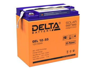 Аккумуляторная батарея DELTA GEL 12-55