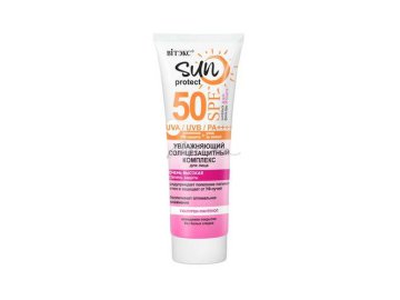 Солнцезащитный комплекс для лица ВИТЭКС Sun Protect SPF 50 увлажняющий, 50 мл