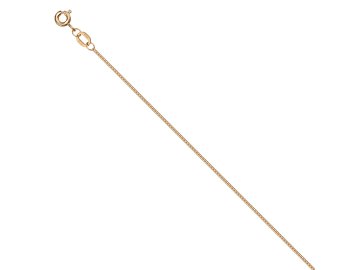 Цепь с плетением "Панцирь" 7 Карат, красное золото 585 проба