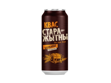 Квас Старажытны Бачкавы фильтр паст газ 0,45л ал/б
