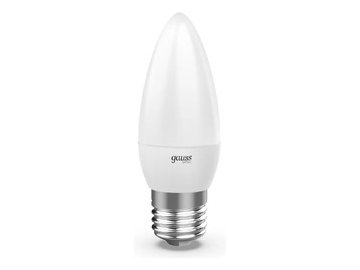 Лампа Gauss LED Candle 6,5W E27 4100K 103102207