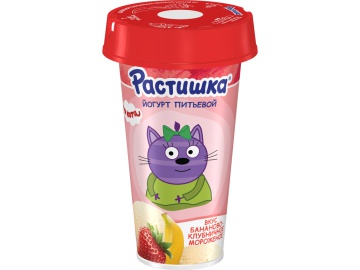 Йогурт пит"РАСТИШКА"(бан-кл.мор2.8%)190г Евроопт