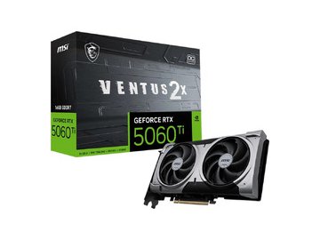Видеокарта MSI GeForce RTX 5060 Ti 16G Ventus 2X Plus OC