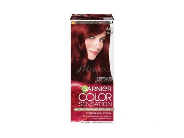 Крем-краска для волос GARNIER Color Sensation, тон 5.62 Царский Гранат, 110 мл