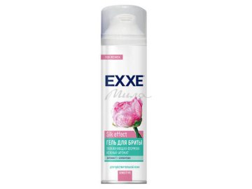 Гель для бритья  EXXE Sensitive Silk Effect 200 мл