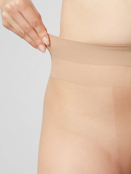 Колготки женские капроновые 40 den натуральные, фото 3 из 21