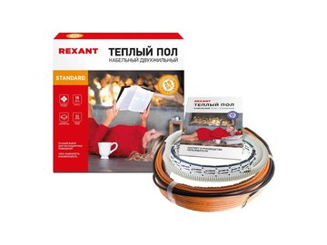 Теплый пол Rexant Standard RND-100-1500 1500Вт, 100м, 9,4-12,5м² 51-0519-3