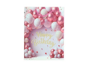Пакет подарочный бумажный Happy Birthday 18 х 24 х 8.5 см, арт. 7012305392