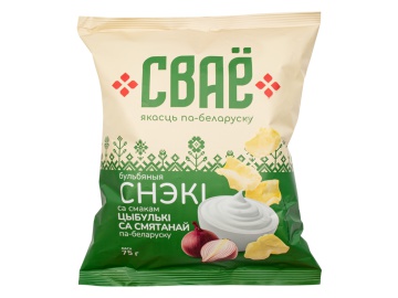 Снеки картоф"СВАЁ"(грибы со сметаной)75г на акции в магазинах Евроопт