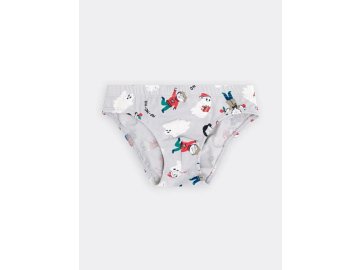 Трусы для мальчиков плавки серые с принтом "персонажи" Марк Формель