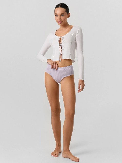 Трусы шортики женские лиловые, фото 3 из 24