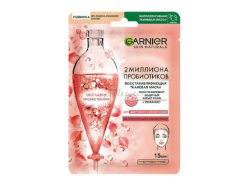 Маска для лица GARNIER Skin Naturals восстанавливающая тканевая