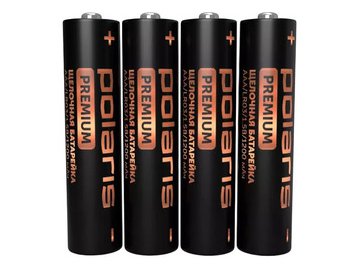 Батарейки щелочные Polaris PB AAA (4шт) Premium в Мозыре 5 элемент