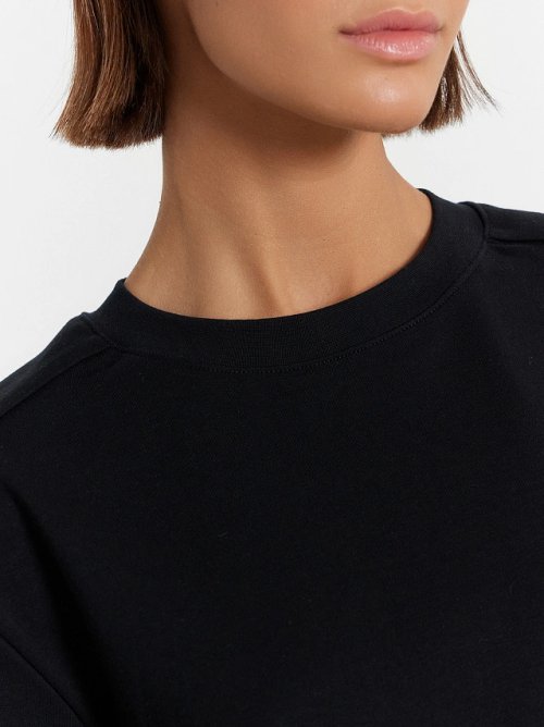 Джемпер женский в черном цвете, фото 4 из 5