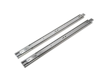 Направляющие шариковые Lemax profDM45-550-D-PO-F, полного выдвижения с доводчиком + push-to-open, 550 мм