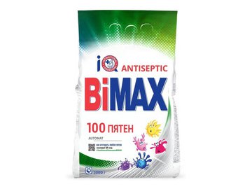 Стиральный порошок BiMax 100 пятен 3 кг