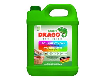 Гель для стирки Green Drago ECO для цветного белья концентрат, 5 л