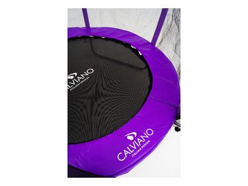 Батут Calviano 140 см - 4.5ft OUTSIDE master purple