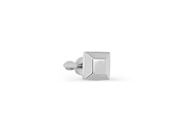 Серьга одиночная KABAROVSKY, серебро 925 проба в Мозыре 7 Карат