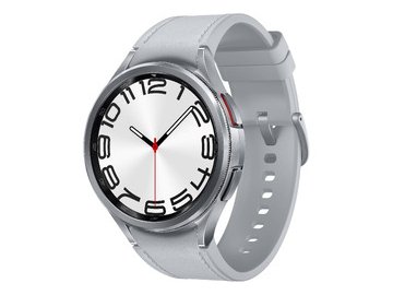 Smart-часы SAMSUNG Galaxy Watch 6 Classic 47 mm R960 (SM-R960NZSACIS) серебристый на акции в магазинах 5 элемент