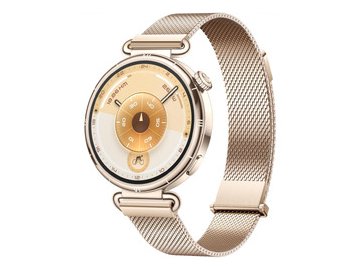 Смарт-часы HUAWEI Watch GT 6 41mm (KSU-B19) золотистый, золотистый ремешок c миланским плетением