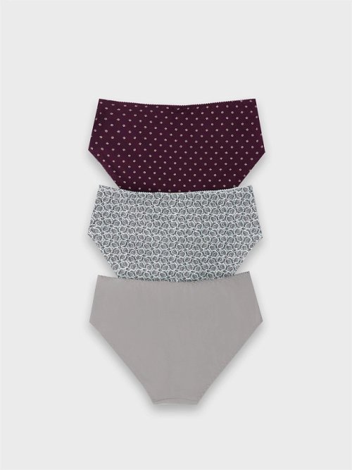 Трусы макси женские в наборе, 3 шт, фото 9 из 30