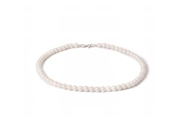 Бусы DE FLEUR, серебро 925 проба, вставка жемчуг в Сморгони 7 Карат