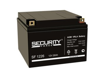 Аккумулятор для ИБП Security Force SF 1226 (12В/26 А·ч)