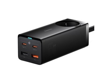 Сетевое зарядное Baseus GaN3 Pro Desktop Powerstrip AC+2U+2C 65W PSZM000901