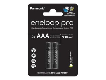 Аккумулятор Panasonic Eneloop Pro AAA BK-4HCDE/2CP (2 шт)