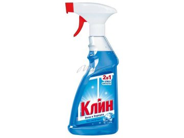 Средство для мытья окон,зеркал и стекл.поверхностей КЛИН Окна и Зеркала Кристалл 500 мл