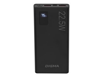 Портативное зарядное устройство Digma DGPF10A 10000mAh (черный) в Светлогорске 5 элемент