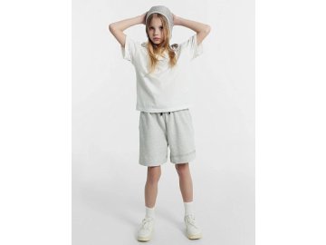 Шорты для девочек серые с печатью Марк Формель