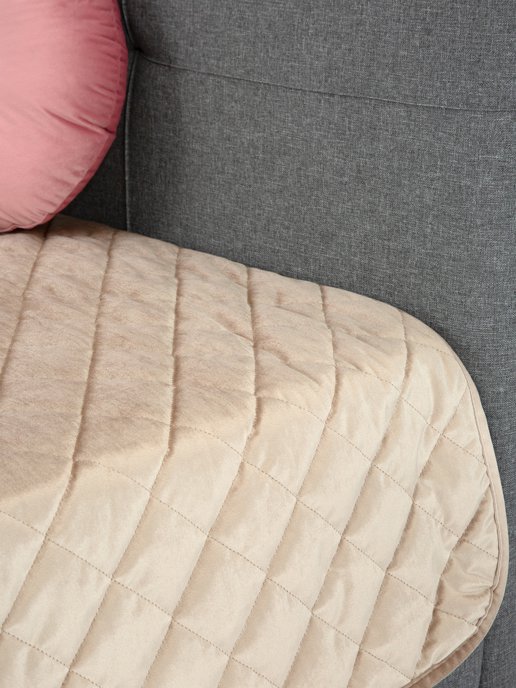 Покрывало стёганое «Империя» 117х200 см (бежевый), фото 12 из 192