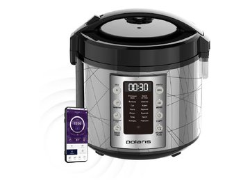 Мультиварка Polaris PMC 5020 Wi-Fi IQ Home (серебристый)